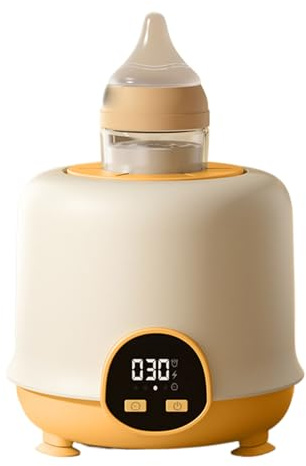 Batidora eléctrica | Mezclador automático inteligente de comida para bebés, totalmente automático, leche en polvo agitada, bidireccional de 360 °, pantalla LED, motor silencioso, recargabl