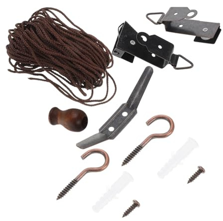 TEMPNAP Kit di Riparazione Tenda in Canne per Esterno Filo per Tende da Interno, Accessori per Tende e Tapparelle, in Poliestere e Metallo