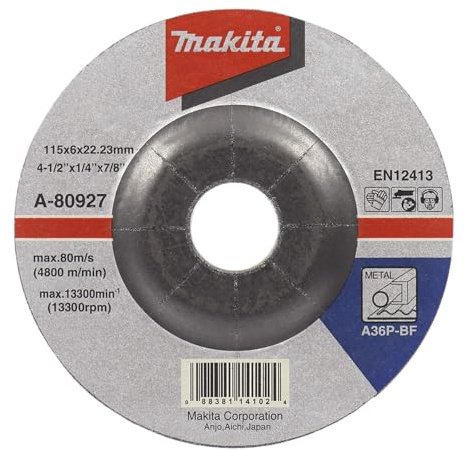 Makita A-80955-Disco Abrasivo 230 X 3 X 22 mm, Makita