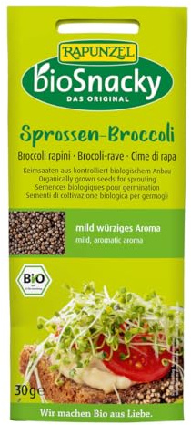 Rapunzel BioSnacky Keimsaat Sprossen-Broccoli, 30 g