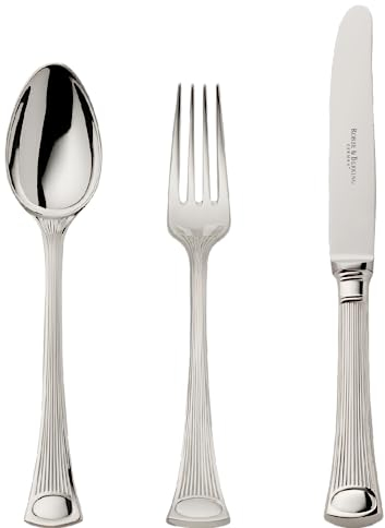 Robbe & Berking Avenue 3 TLG. Kinderbesteck (150 g massiv versilbert)
