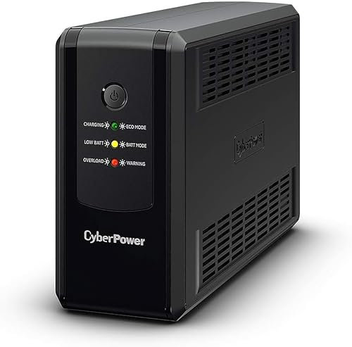 CyberPower UT1050EIG UT Series, 1050Va/630w, 6 IEC Outlets, AVR, Mini-Tower, Generator Compatible UPS System