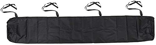 JQDZX Auvent de Jardin, Protection Sac de Rangement Contre Les UV -Anti-poussière- étanche Contre la Neige et la Pluie, pour Terrasse De Jardin Extérieur (2.5M,Black)