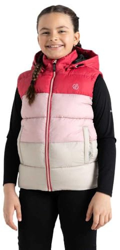 Dare2b Gilet imbottito Jolly per bambini con tecnologia Ared 10.000, perfetto per l'uso quotidiano all'aperto, Rosa bacca., 11-12 Years