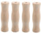 ABOOFAN 4piezas Accesorios Mangos Madera Utensilios Barbacoa Agarres Para Cocinar Utensilios De Cocina De Madera
