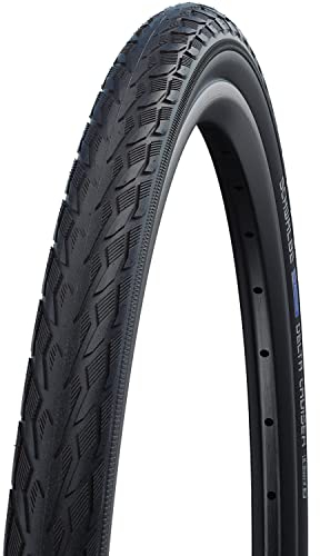 Schwalbe Fahrrad Bereifung, Schwarz, Delta Cruiser Plus PunctureGuard, TwinSkin 32-622-TwinSkin