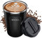 Invool Coffee Cup, Double Walled Travel Mug Vacuum Insulation Stainless Steel with Leakproof Lid Eco-Friendly Reusable Cup for Travel & to-Go Hot/Cold Drinkware(Black)