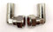 Greened House 90 Degree Elbow Radiator Valve 15mm (Pair) for Radiator & Towel Rail Valves Chrome 1/2