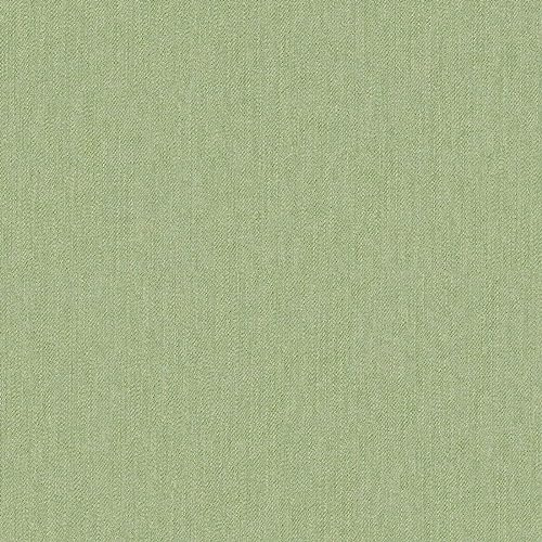 Grandeco Jeans Woven Textile Textured Wallpaper, Sage Green