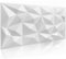 3D Paneele Polystyrol XPS Styropor – Moderne Wandverkleidung & Deckenpaneele – Wandpaneelen Leicht Flexibel - 100 cm x 50cm / ‎‎3m² - 6 Stück (Weiß 03)