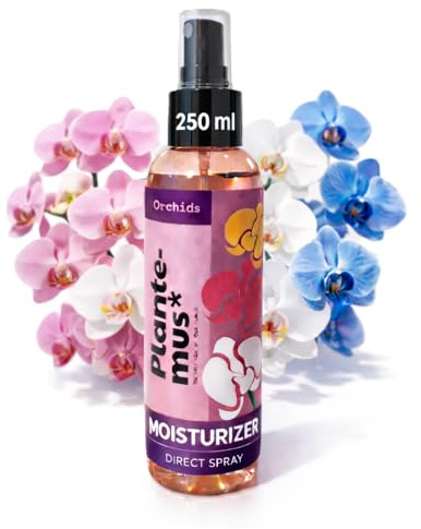 Plantemus Abono Hidratante Foliar para Orquídeas con Nitrógeno - Spray Listo para Usar - Mantiene Hidratación, Hojas Verdes y Floración - 250 ml