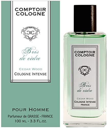 COMPTOIR COLOGNE - Eau de Cologne Intense - Bois de Cèdre, 100 ml