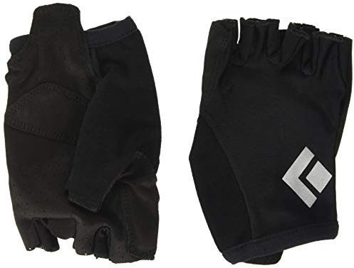 BLACK DIAMOND Trail Gloves, Waterproof Insert, Goat Leather, Warm, Black, M