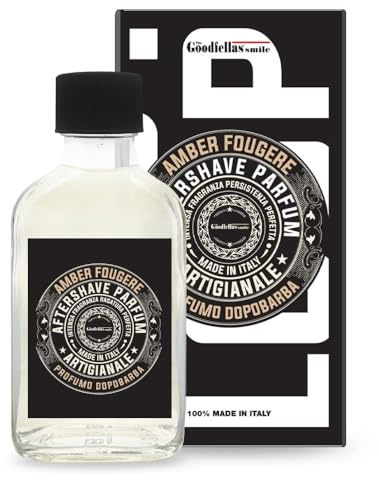 Dopobarba Profumi The Goodfellas' smile 100ml. Prodotti Artigianali Made in Italy (Dopobarba Amber Fougere)