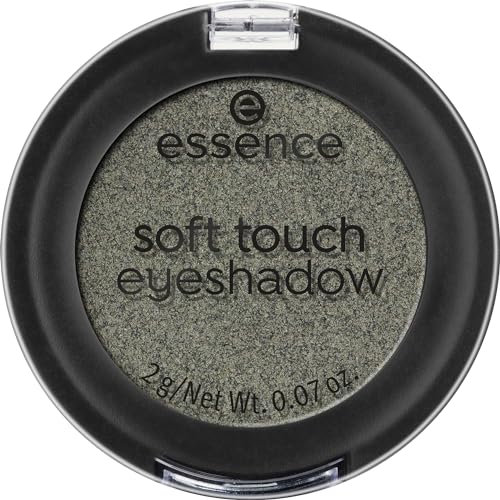 essence cosmetics Soft Touch Eyeshadow, No. 05 Secret Woods, Green, Instant Result, Long-Lasting, with Vitamins, Colour-Intensive, Vegan, Microplastic Particles Free, Nanoparticles Free (2 g)