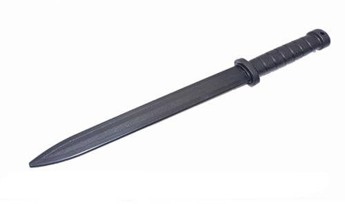 Martial Arts,Movie Cosoplay Props, Deluxe Black Polypropylene Short Sword
