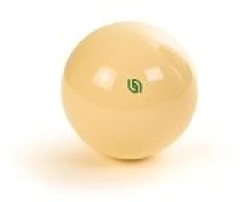Aramith Magnetic Pool Cue Ball Phenolic Billiard Ball for Coin Operated Billiards Tables (Tournament Green Logo)