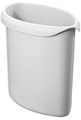 HAN Avfallsinsats – 1 st, volym 2,0 liter. För perfekt avfallshantering av premiumkvalitet. Passar HAN papperskorgar 18130, 18132 och 18200, ljusgrå, 1816-11