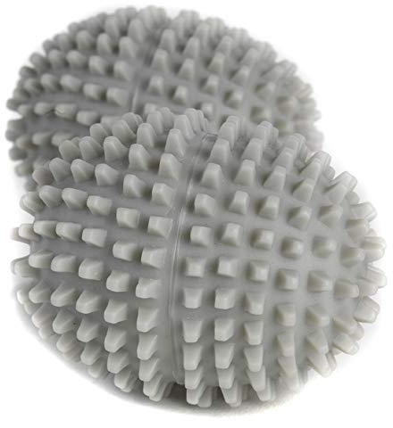 Kleeneze KL066077EU Tumble Dryer Balls - Set of 2, Reusable Washing Balls, Reduce Creases/Wrinkles From Laundry, Save Time On Ironing, Dry Clothes Faster, Soften Clothing, Non-Melting, 6.2 x 8.2cm