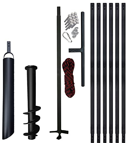 PWSAM New Tarière pour puits 7 m 120 mm avec plunscher 90 mm