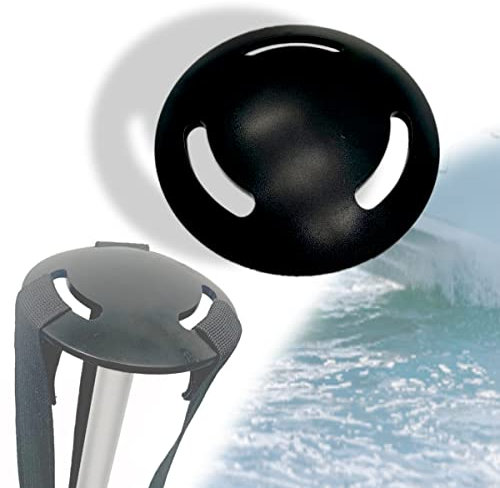 Copertura della barca Supporto Palo 5 Fungo Cap Top con 3 fori della cinghia, Accessori della copertura della barca, Plastica, Non includere Palo