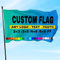 Drapeau/Bannière personnalisé - Bannière de drapeaux personnalisés - faites votre propre drapeau, 2x3ft/3x5ft/4x6ft Ajoutez votre propre image/texte/logo pour la décoration de jardin extérieur