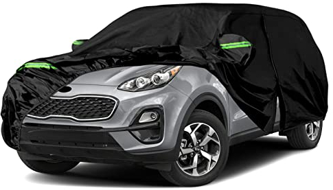 Autoabdeckung Wasserdicht Ersatz für 2011-2025 Kia Sportage SWB SUV, Vollgarage Autoplane Outdoor, Auto Ganzgarage Abdeckplane Winter Sommer Allwetter Abdeckung Regen Sonne Staub Schnee Schutz