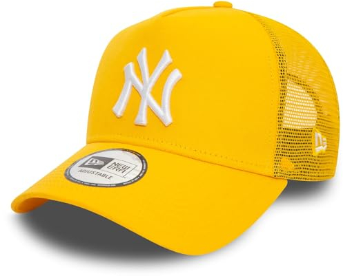 New Era A-Frame Mesh Trucker Cap - New York Yankees gelb