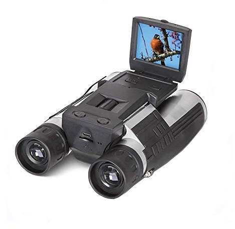 RSGK Digital kikare, 2-tums LCD, 12 x 32 5 MP videobandspelare för att titta på fågelfotbollskonsert