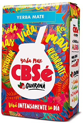 CBSé Yerba Maté Thé avec Guaraná 0,5 kg | Thé maté d'Argentine | Boisson revigorante et énergisante