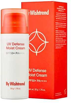 By Wishtrend UV Defense Moist Cream SPF50+ PA++++ 50 g