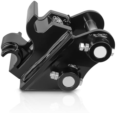 Mini Excavator Quick Coupler-Universal Quick Change Mini Excavators Attachment Connector Compatible with Typhon & Other Small Diggers.