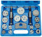 SW-Stahl 01445L Bremskolbenrückdrehwerkzeug, 18-teilig I Bremskolben Rücksteller Universal I Bremskolbenrücksteller Set I Rücksteller Bremskolben Werkzeug Kfz Adapter