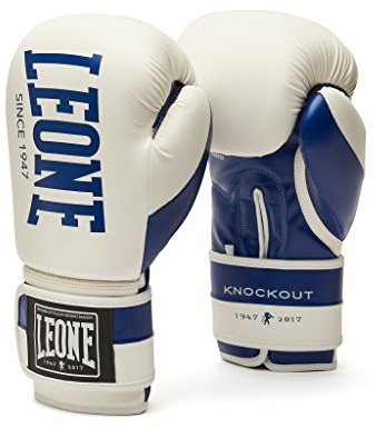 LEONE 1947 Guantes de boxeo KNOCKOUT blancos/10 oz, GN371