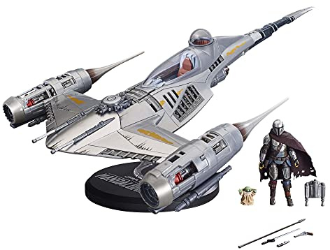 Hasbro Star Wars The Vintage Collection Mandalorian's N-1 Starfighter, Action-Figur (9,5 cm) und Fahrzeug zu The Mandalorian