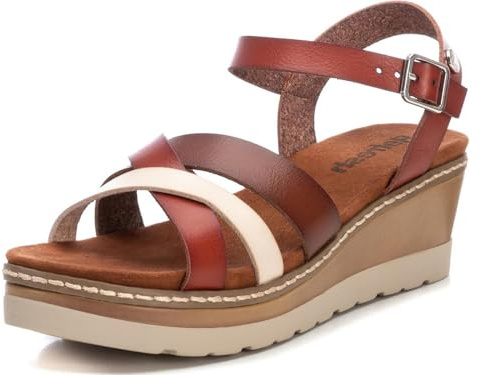 REFRESH 171785, Sandalia Mujer, Camel, 39 EU