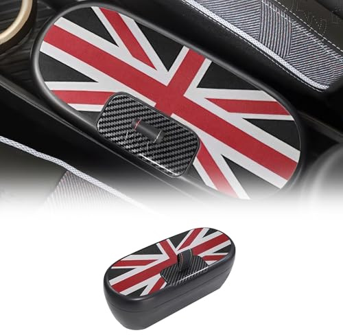 FDAIUN Scatola portaoggetti console centrale Vassoio organizer bracciolo per Mini Cooper Aceman J01 J05 2024 2025 Accessori cambio automatico Vano portaoggetti nella console centrale Mini accessori