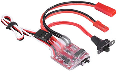 CHICIRIS Accessoire De Véhicule Modèle 30A Contrôleur Commutateur Treuil Esc Brossé pourVoiture sur Chenilles Rc À L'Échelle 1/10-Variateur Modelisme