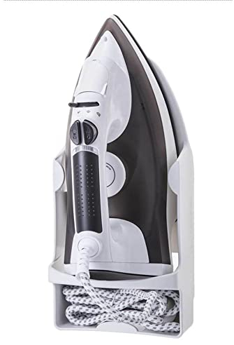 Cintre pour Planche à Repasser, Support De Fer Universel Résistant à la Chaleur, Support Mural pour Fer Et Planche à Repasser avec Crochets Amovibles pour Buanderie