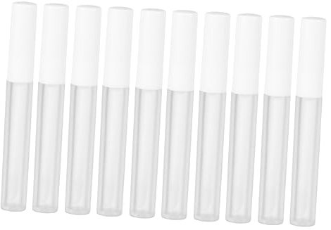 IWOWHERO 10pièces Lot De Tubes à Vides Pour Gloss Flacons Sous- Blancs Pour Voyages