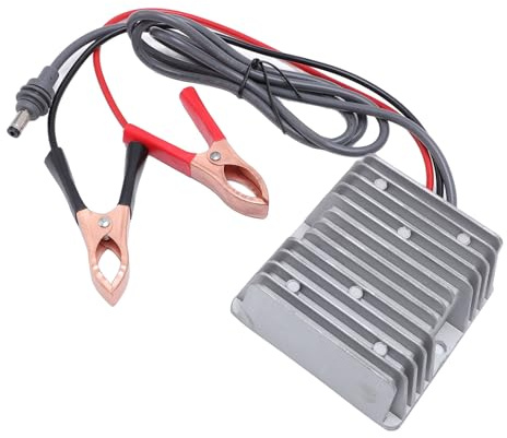 Zerodis Convertidor de Potencia Satelital de 57V 4.5A, Amplificador Elevador Compacto con Cable de Alimentación CC, para Enrutador Gen 3 Convertidor Boost de 10V-36V a 57V