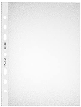 herlitz Prospekthuelle, DIN A5, genarbt, 0,055 mm