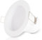 Paco Home LED Einbaustrahler Deckenstrahler 3er Set Deckenspots Rahmen Küche Flur Einbauleuchten Deckenbeleuchtung Einbauleuchte Weiß