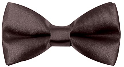 HANERDUN Nœud Papillon Classique Pré-noué Noeud Papillon Ajustable en Smoking Solide Enfants et Cravate la Fête de Mariage