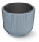 Prosperplast Pot de Fleurs Gris avec réservoir Collection Milly, 23,9 x 23,9 x 19,7 cm, capacité de 7 l.