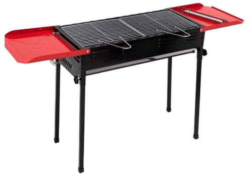 Camping Grill Träkol Rostfritt Stål Kolgrill Vikbar Bärbar Grill För Utomhus Picknick Bakgård Campinggrill Picknickgrill