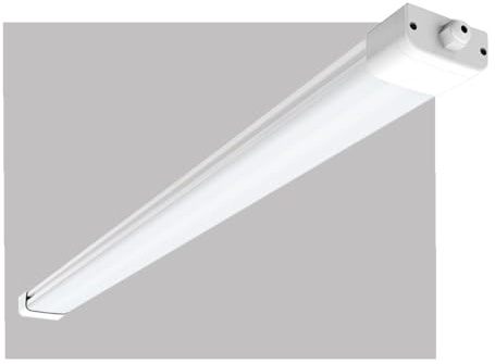 ANTENLICHT LED Feuchtraumleuchte 120CM mit 36W 3960Lumen in Neutralweiß 4000K, Ultraslim Deckenleucht Wasserfest IP65 Verknüpfbar - Kellerleuchte, Wannenleuchte für Büro Keller Garage und Feuchtraum