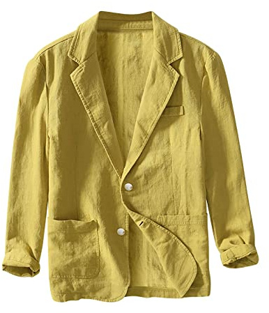 Blazer da Uomo Taglie Forti, Collo a Scialle 1 Bottone Slim Fit Giacca da Abito Formale vestibilità Normale Regular Fit Giacca da Abito Formale Giacca Business da Lavoro Blazer Coats Chic Jackets