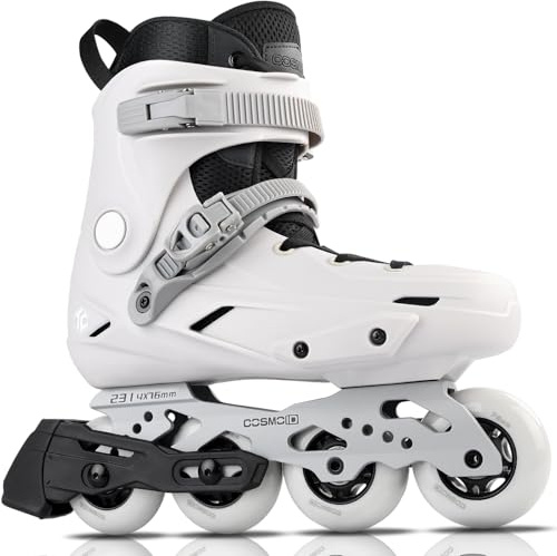 COSMOID Patines en línea para Mujeres y Hombres, Patines de Ruedas para Adultos, Patines Profesionales de Fitness Unisex(C-TC-Gary,EU 35-36)