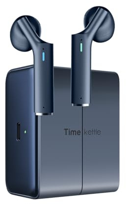 Timekettle W4 Al Auriculares Intérpretes, Traducción Simultánea Bidireccional, Dispositivo Traductor Que Soporta 40 Idiomas, Auriculares traductor en Tiempo Real para Vídeos y Llamadas Telefónicas